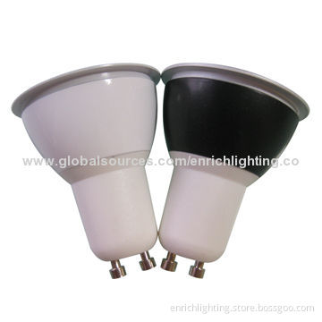 4 x 1W GU10 LED Spotlights with 85 to 265V AC Input Voltage, Sized 49.5 x 62mmNew